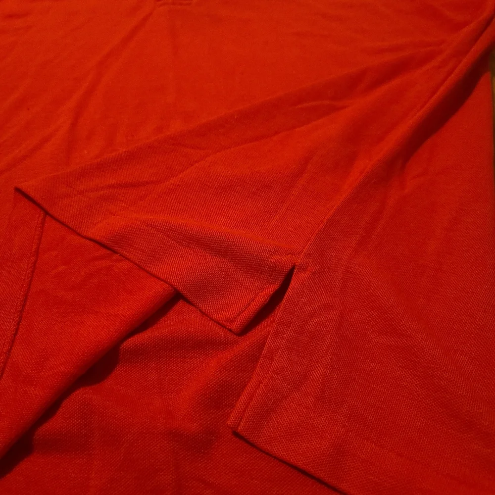 Levi’s Red 80s Vintage Polo Shirt Size M Short Sleeve